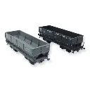 Set 2 wagons tombereaux - LS Models 31110 - HO : 1/87 - SNCF - EP III - 2