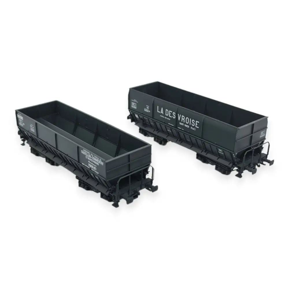 Set de 2 wagons "Chatillon -Commentry" et "La Desvroise"LS Models 31104 - HO : 1/87 - SNCF - EP III - 2