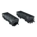 Set de 2 wagons trémies Redange-Dilling DM - LS Models 31105 - HO : 1/87 - SNCF - EP III - 2