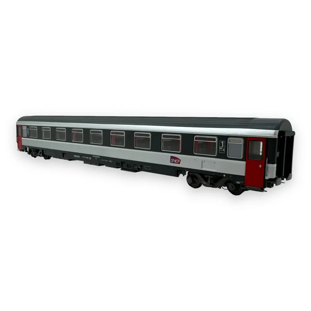 Voiture voyageurs VSE A9u, livrée corail, logo carmillon - LS Models 40382 - HO 1/87 - SNCF - Ep IV - 2R - 2