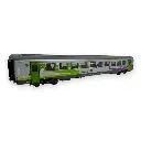 Set de 3 voitures Vtu B10, B11, B11, La Rochelle & Intercités - LS Models 41201 - HO 1/87 - SNCF - Ep VI - 2R - 3