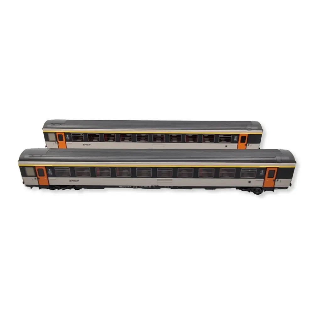 Set 2 Voitures Corail VTU - Ls Models 40997 - HO 1/87 - SNCF - EP IV / V - 2