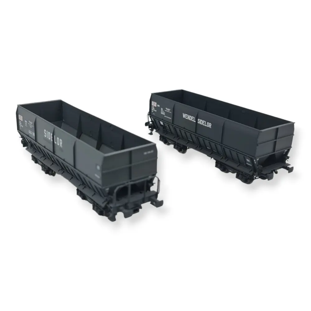 Set 2 wagons tombereaux LS Models 31111 - HO : 1/87 - SNCF - EP IV - 2