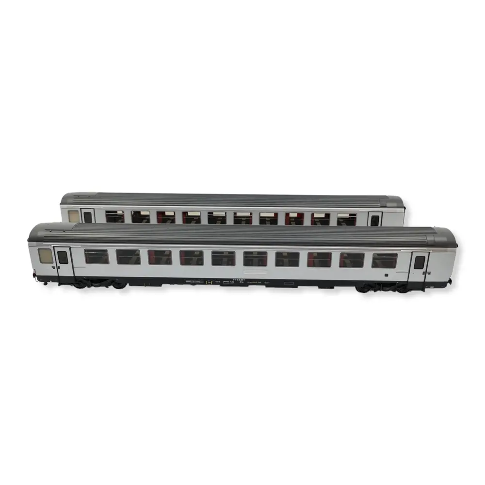 Set 2 Voitures VTU Pelliculage Croisière - Ls Models 40996 - HO 1/87 - SNCF - EP V - 2