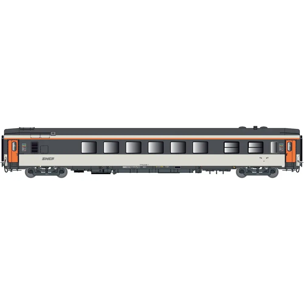Voiture voyageurs Corail Club 34 Vru - LsModels 40342 - HO : 1/87 - SNCF - EP V - 3