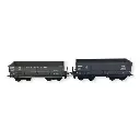 Set 2 wagons tombereaux - LS Models 31109 - HO : 1/87 - SNCF - EP III - 3
