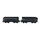 Set 2 wagons tombereaux DMH LS Models 31108 - HO : 1/87 - SNCF - EP III - 3