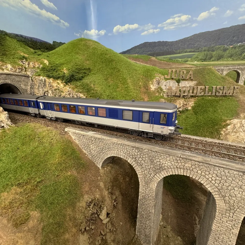 Autorail diesel EAD X4638-XR8650 - LS Models 11032 - HO 1/87 - SNCF - Ep V - Analogique - 2R - 7