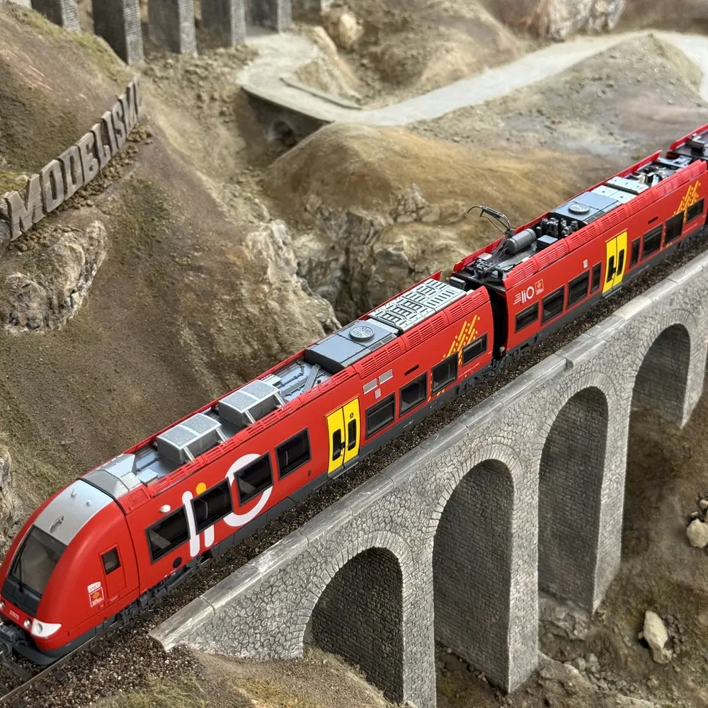 Automotrice électrique AGC Z 27871/27872 LIO - LS Models 10080 - HO 1/87 - SNCF - Ep VI - Analogique - 2R - 9