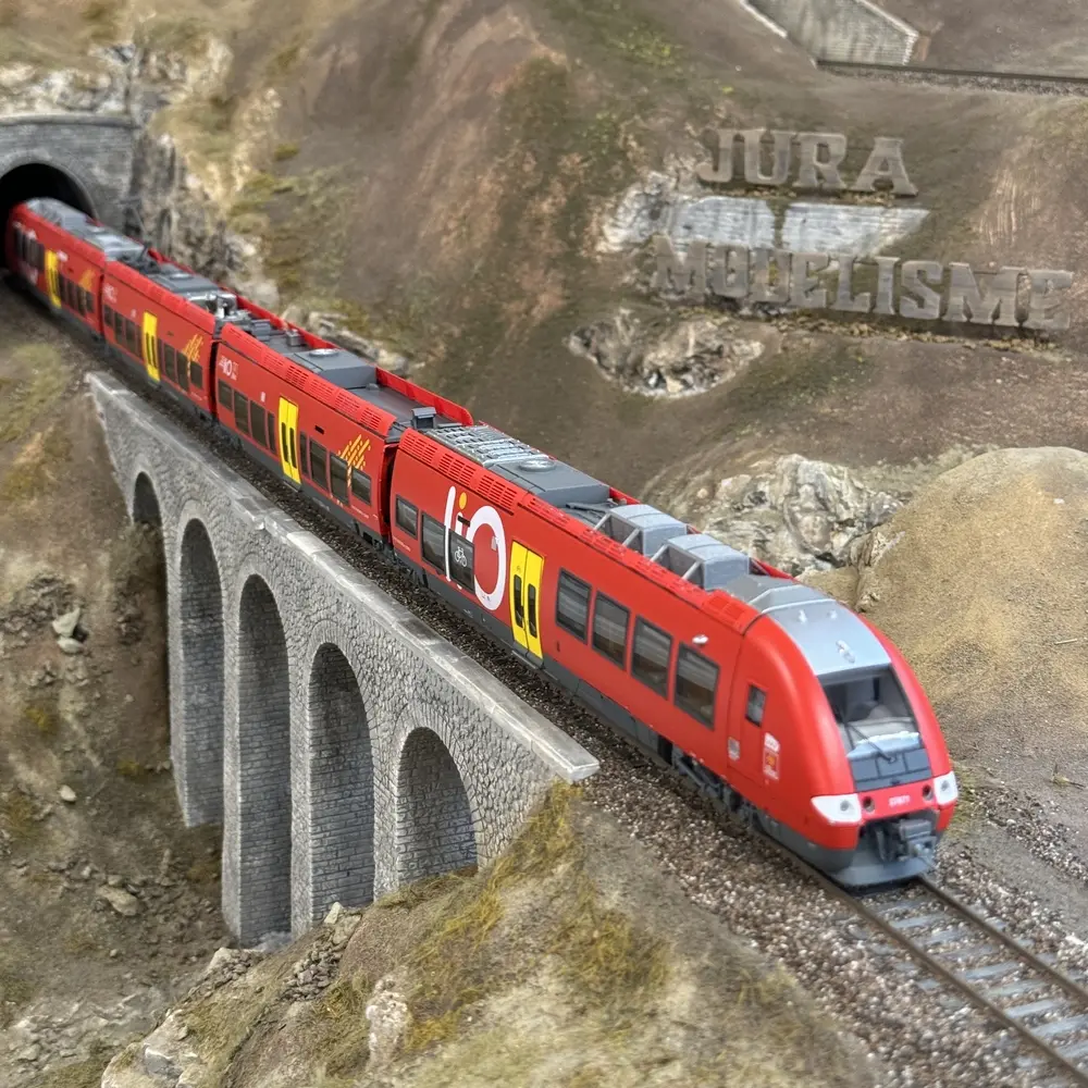 Automotrice électrique AGC Z 27871/27872 LIO - LS Models 10080 - HO 1/87 - SNCF - Ep VI - Analogique - 2R - 10