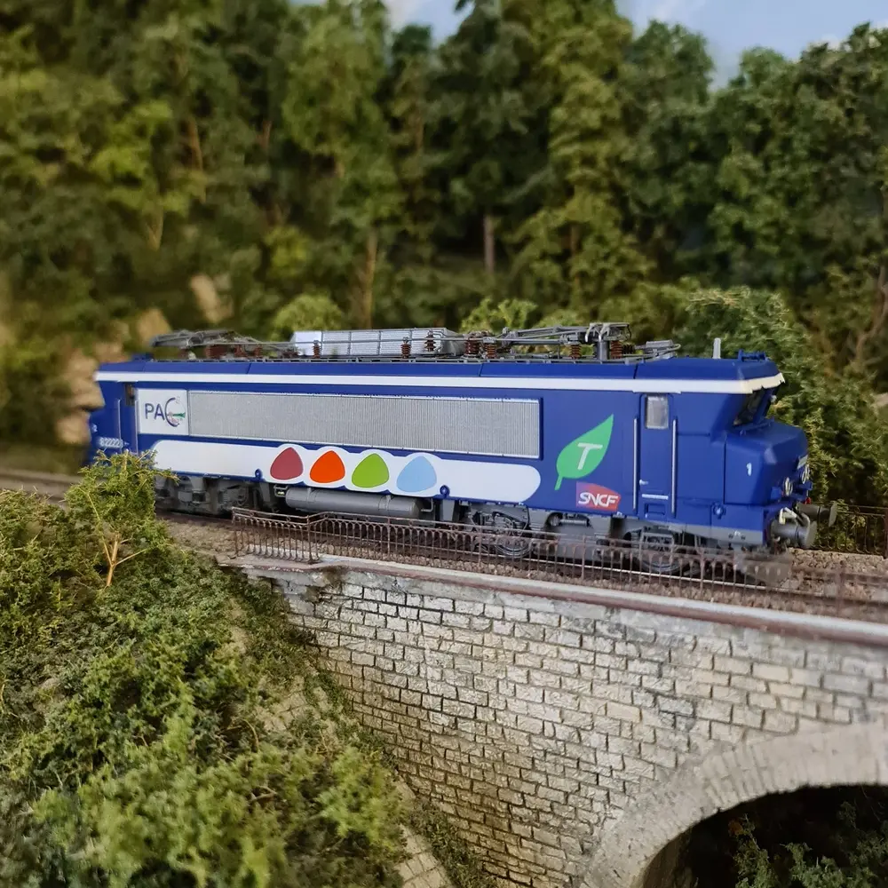 Locomotive électrique BB 22223 - LS MODELS 11055 - HO 1/87 - SNCF - EP VI - 4