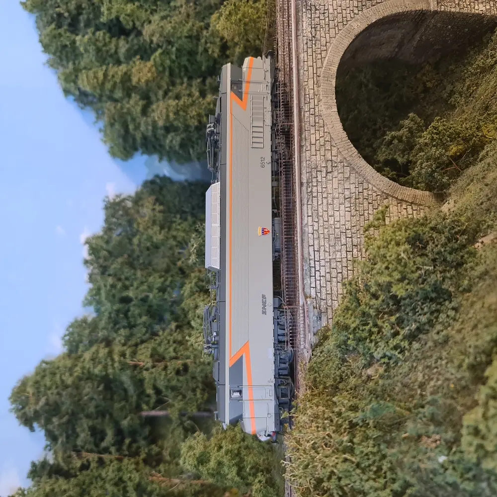 Locomotive électrique CC 6512 - LS Models 10 327 - HO 1/87 - SNCF - Ep IV/V - Analogique - 2R - 5