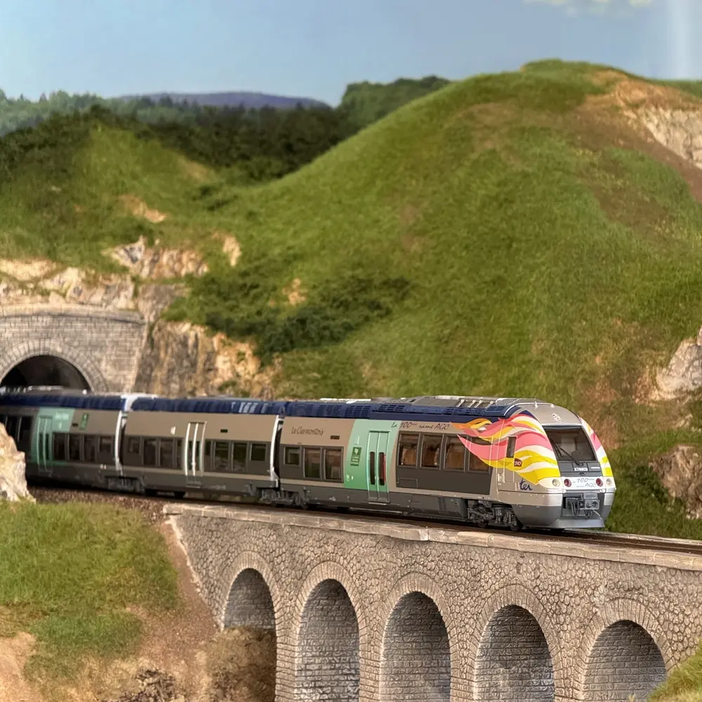 Automotrice AGC X 76603/76604 DCC - Ls Models 10072DS - HO 1/87 - SNCF - EP V-VI - 6