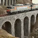 Set de 2 locomotives électrique BB 7346 / BB 7414 - LS Models 10450S - HO 1/87 - SNCF - Ep IV - Digital sound - 2R - 11