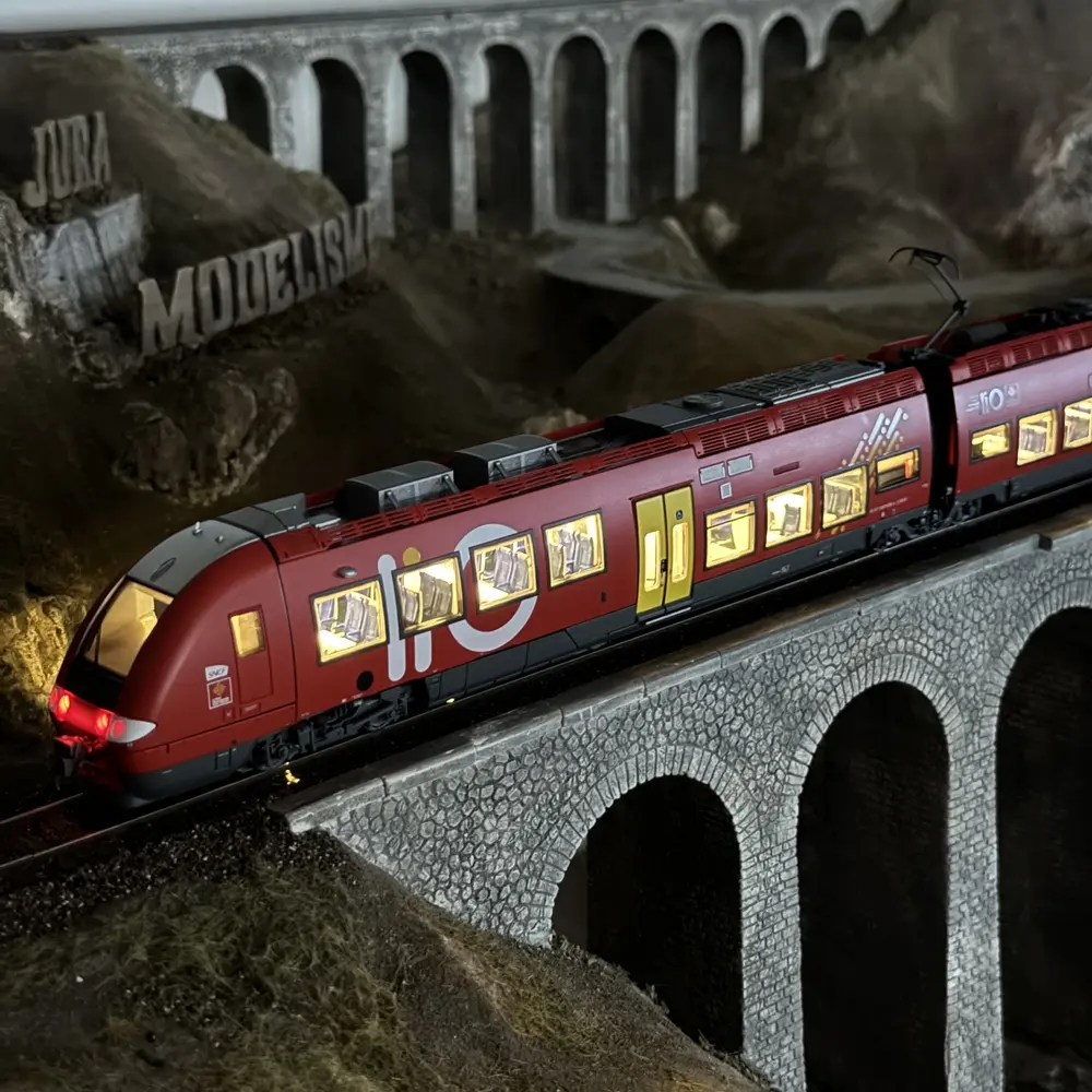 Automotrice électrique AGC Z 27871/27872 LIO - LS Models 10580S - HO 1/87 - SNCF - Ep VI - Digital sound - 3R - 9