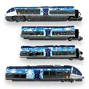 Autorail bimode AGC B 81621/81622 Paca Aix - LS Models 10392 - HO 1/87 - SNCF - Ep VI - Analogique - 2R - 3