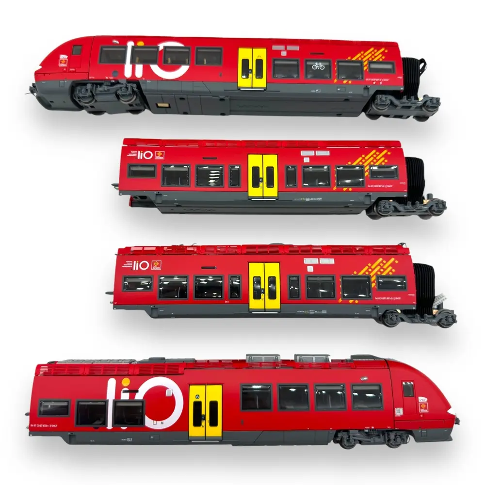 Automotrice électrique AGC Z 27871/27872 LIO - LS Models 10080 - HO 1/87 - SNCF - Ep VI - Analogique - 2R - 3