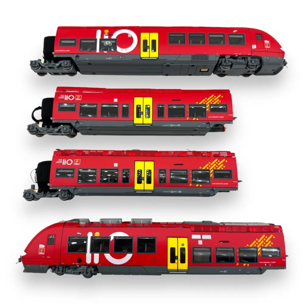 Automotrice électrique AGC Z 27871/27872 LIO - LS Models 10080 - HO 1/87 - SNCF - Ep VI - Analogique - 2R - 4