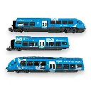 Autorail bimode AGC B81661 / B81662 Auvergne Rhône Alpes - LS Models 10089 - HO 1/87 - SNCF - Ep VI - Analogique - 2R - 4