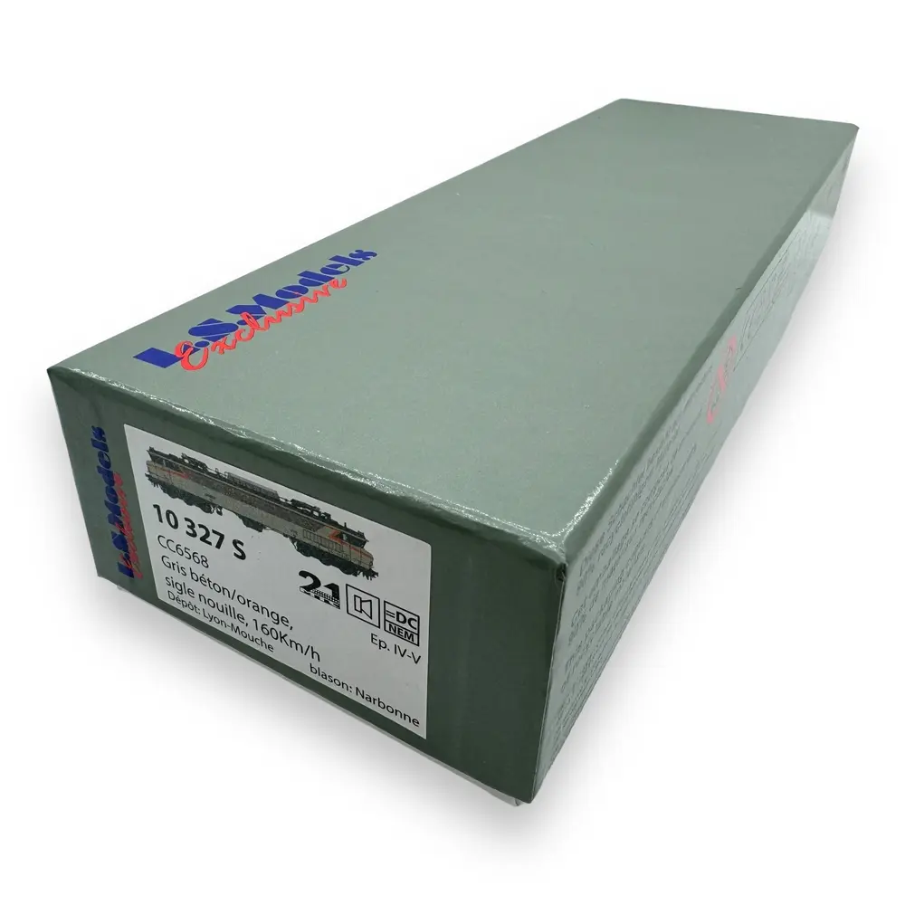 Locomotive électrique CC 6512 - Ls Models 10 327 S - HO 1/87 - SNCF - Ep IV/V - Digital sound - 2R - 4