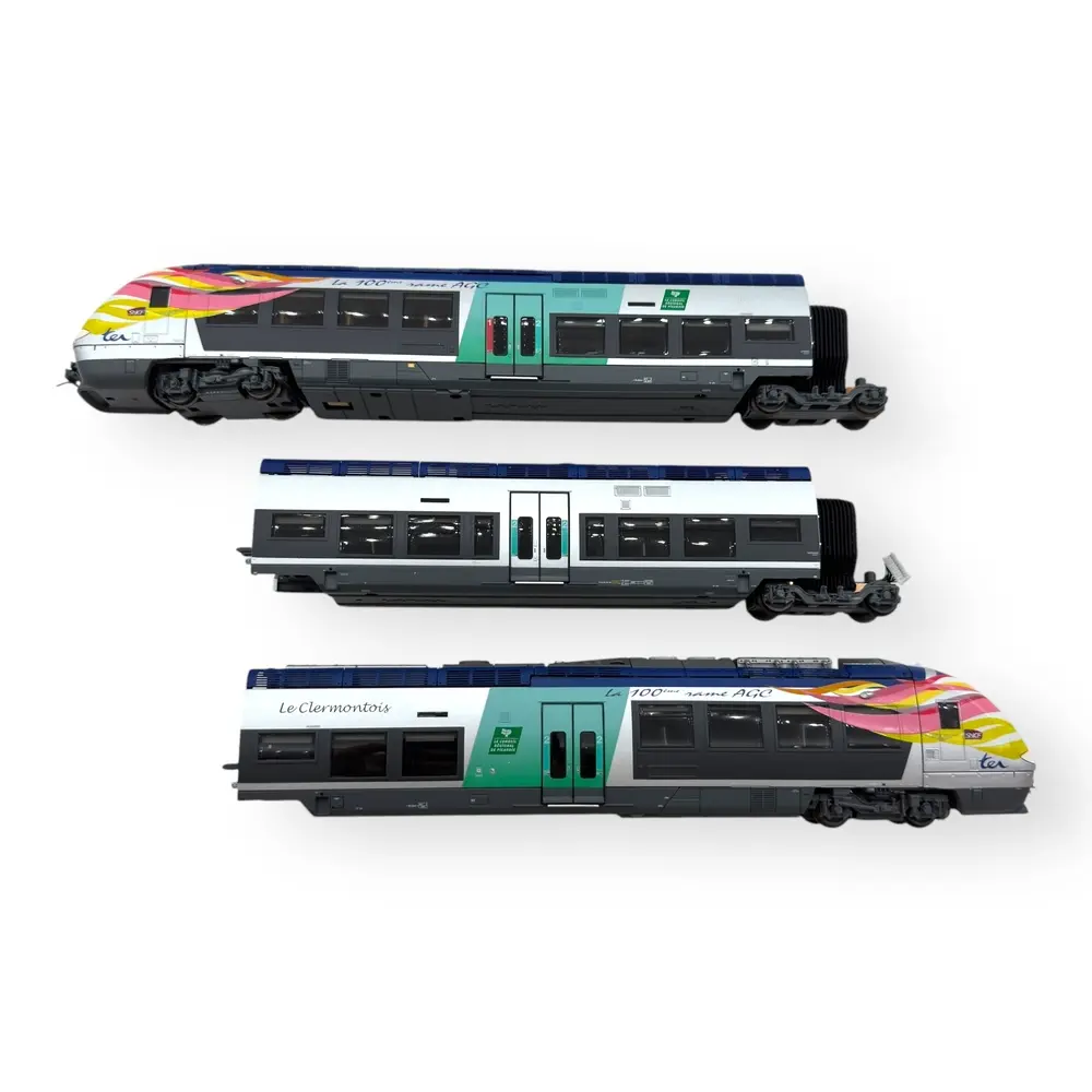 Automotrice AGC X 76603/76604 DCC - Ls Models 10072DS - HO 1/87 - SNCF - EP V-VI - 3