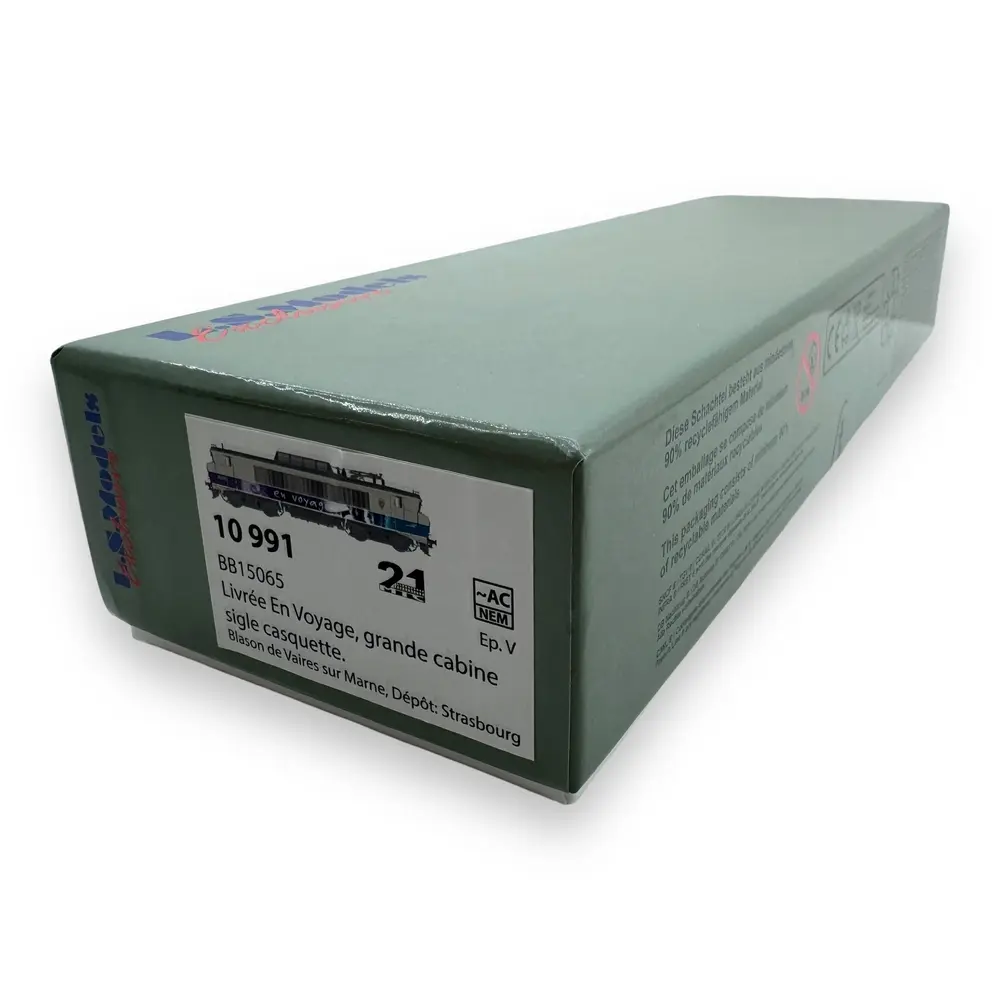 Locomotive électrique BB 15065 "En voyage" - LS Models 10991 - HO 1/87 - SNCF - Ep V - Analogique - 3R - 4