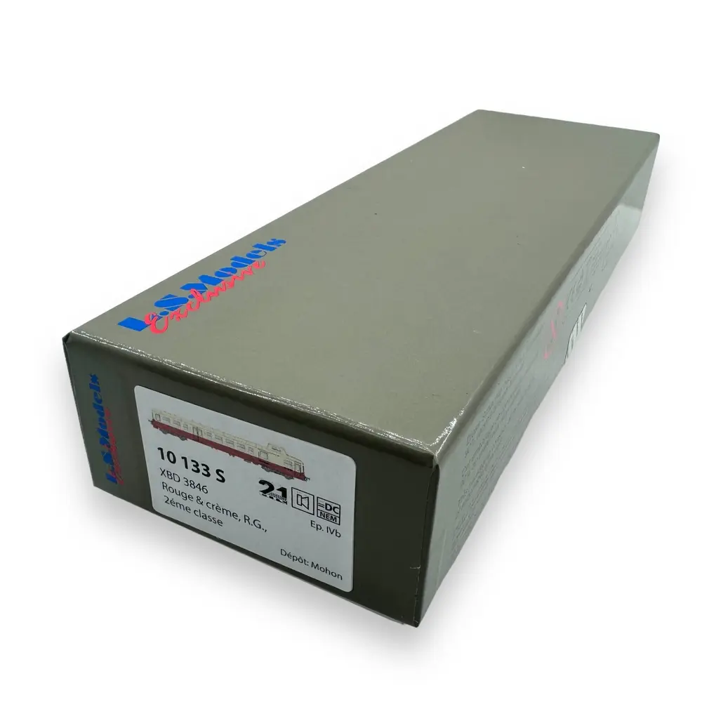 Autorail diesel Picasso XBD 3846 - LS Models 10133DS - HO 1/87 - SNCF - Ep IV - Digital sound - 2R - 4