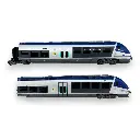 Rame automotrice AGC X 76600 Ls Models 10078 - HO 1/87 - SNCF - EP V / VI - 3