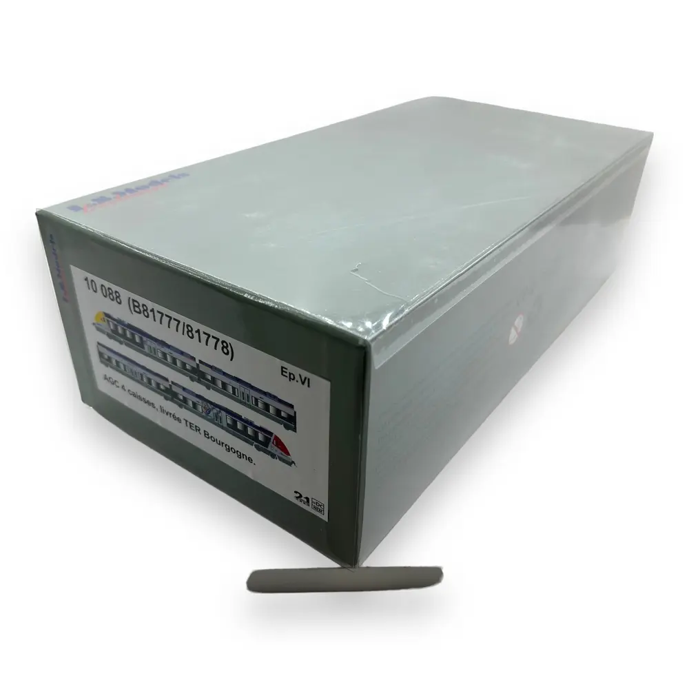 Rame automotrice AGC B81777/B81778 - Ls Models 10088 - HO 1/87 - SNCF - Ep V/VI - 2R - 4