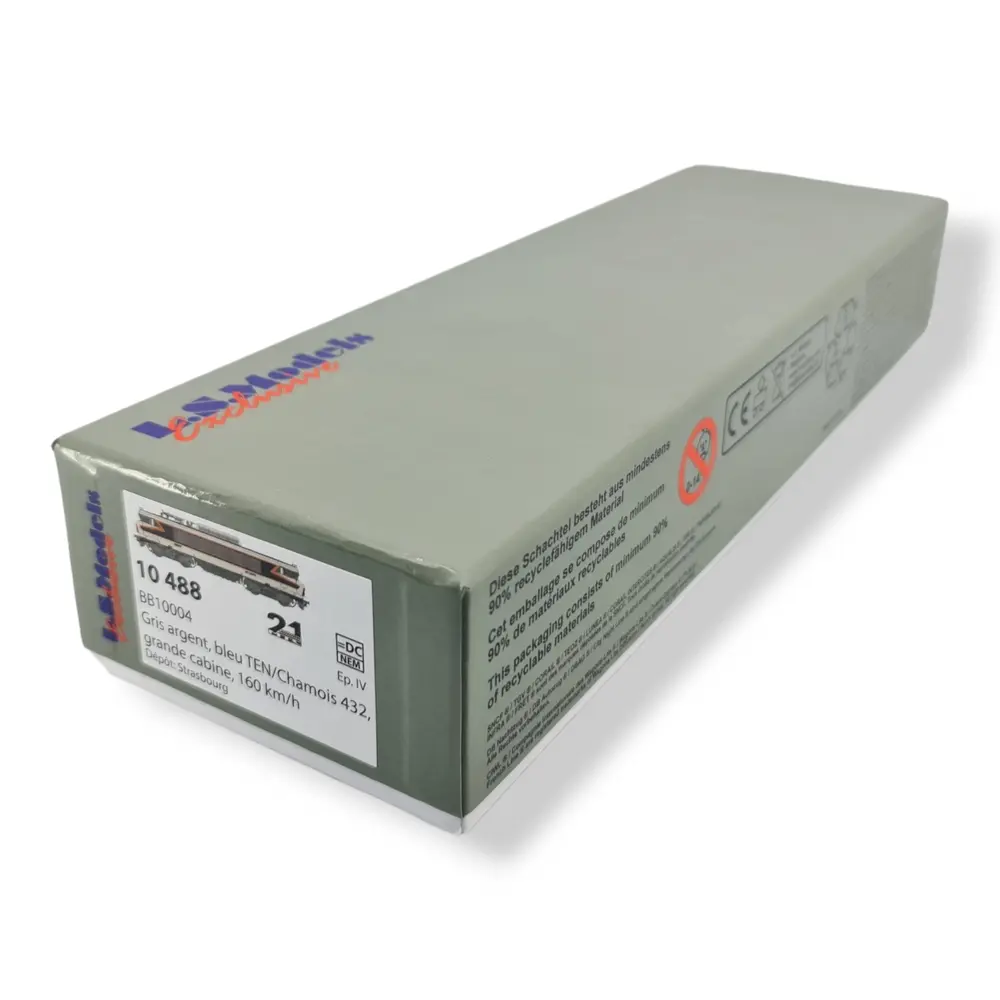 Locomotive électrique BB10004 "TEN/Chamois 432" - LS MODELS 10488 - SNCF - HO 1/87 - 4