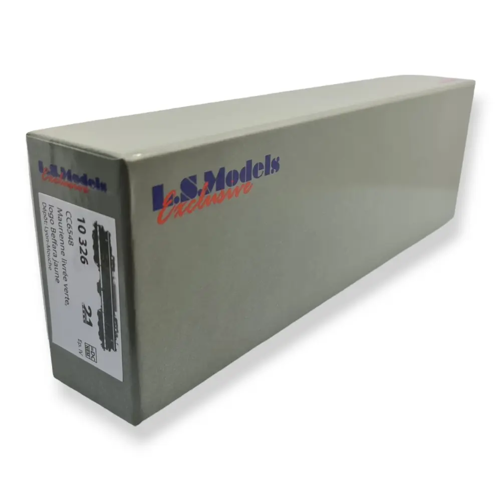 Locomotive électrique CC 6548 - LS Models 10326 - HO 1/87 - SNCF - Ep IV - Analogique - 2R - 4