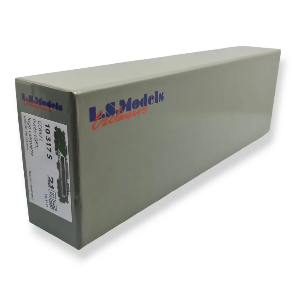 Locomotive électrique CC 6571 FRET - Ls Models 10317S - SNCF - HO 1/87 - 4