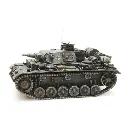 Véhicule militaire allemand Panzerkampfwagen III Gris- Artitec 387.317 - HO 1/87 - 2