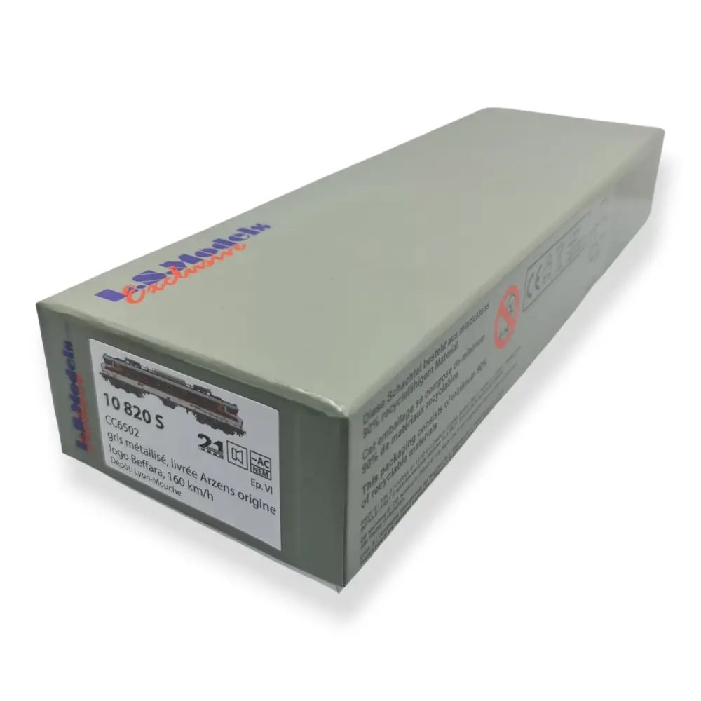 Locomotive électrique CC 6502 - Ls Models 10820S - SNCF - 3R - 4