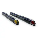 Rame automotrice AGC B81777/B81778 - Ls Models 10088 - HO 1/87 - SNCF - Ep V/VI - 2R - 2
