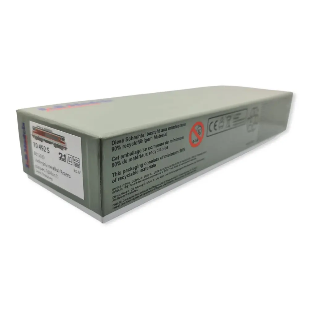 Locomotive électrique BB 15020 - LS Models 10492S - HO 1/87 - SNCF - Ep IV - Digital sound - 2R - 4