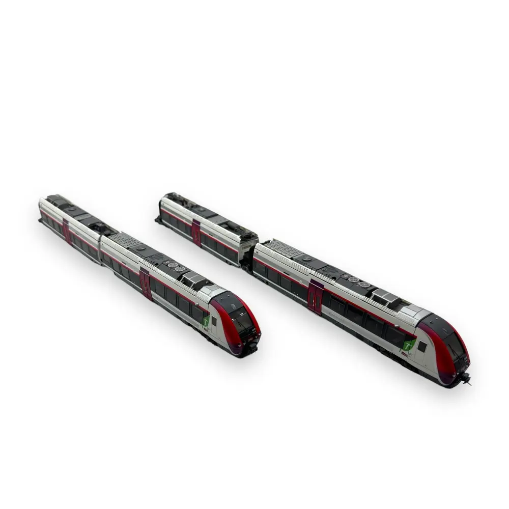 Rame automotrice diesel AGC B82681 / 82682 - LS Models 10066 - HO 1/87 - SNCF - Ep VI - Analogique - 2R - 2