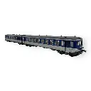 Autorail diesel EAD X4638-XR8650 - LS Models 11032 - HO 1/87 - SNCF - Ep V - Analogique - 2R - 2