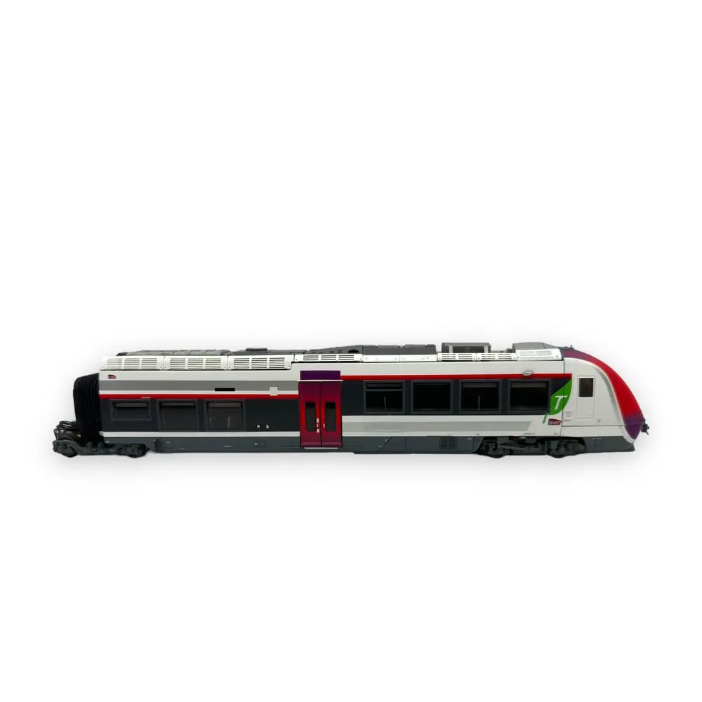 Rame automotrice diesel AGC B82681 / 82682 - LS Models 10066 - HO 1/87 - SNCF - Ep VI - Analogique - 2R - 11