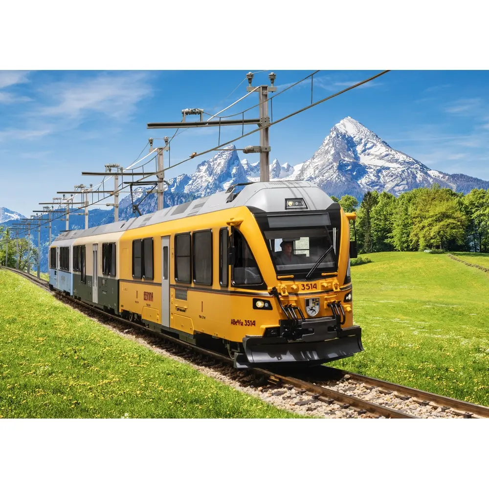 Train automoteur classe ABe 8/12 « Allegra » des RhB - LGB 22227 - G 1/22,5 - RhB - Ep VI - Digital sound - 2R - 2