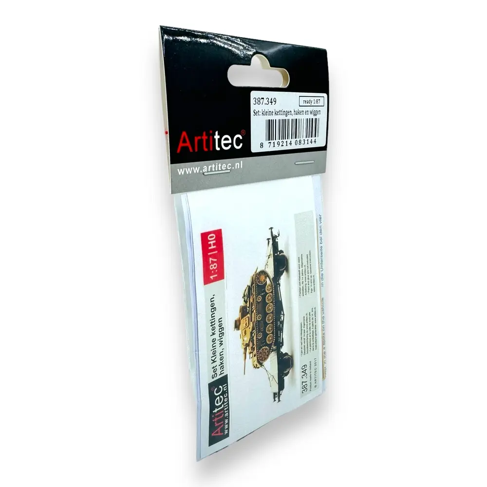 Chaînes et câbles d'arrimage - Artitec 387.349 - HO 1/87 - 3