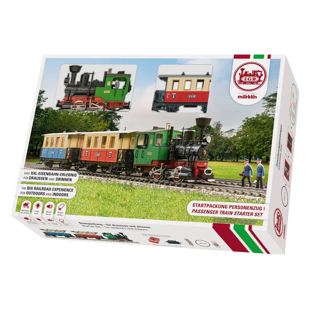 Coffret de Départ pour Train Voyageurs - LGB 70307 - G 1/22.5 - EP I/V - Analogique  - 2R - 3
