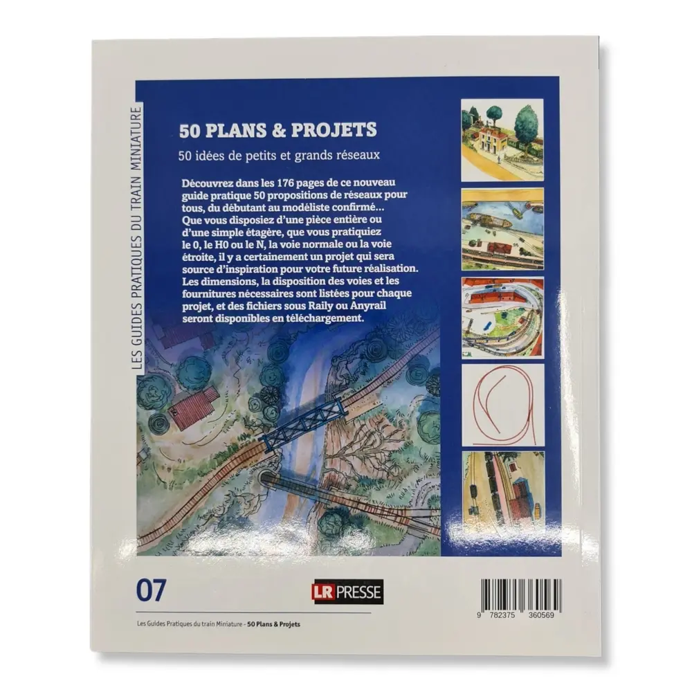 Revue Technique Modélisme Ferroviaire "50 Plans & Projets" N°7 LR PRESSE GP50PP - 175 Pages - 3