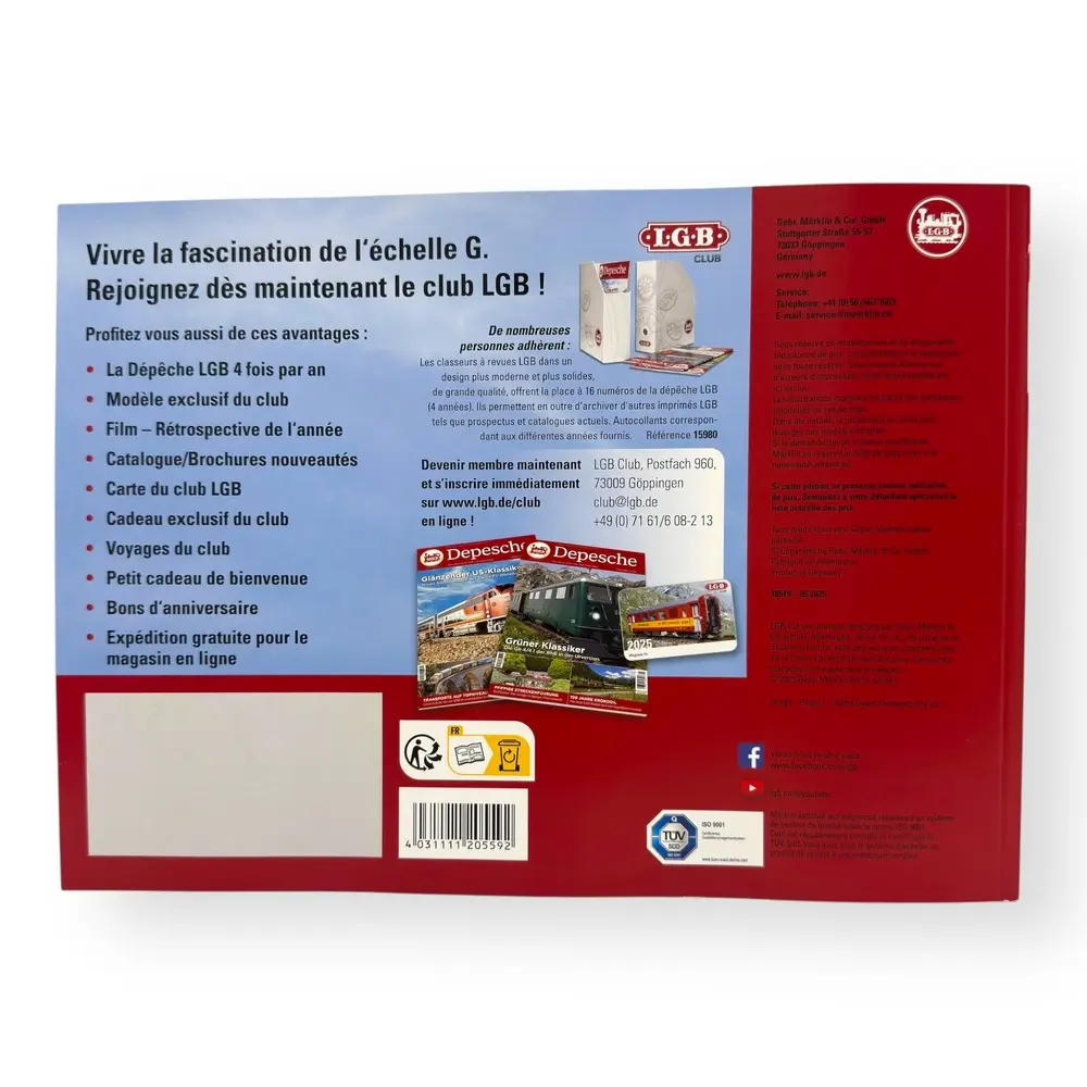 Catalogue LGB 2025 - G 1/22.5 - 2