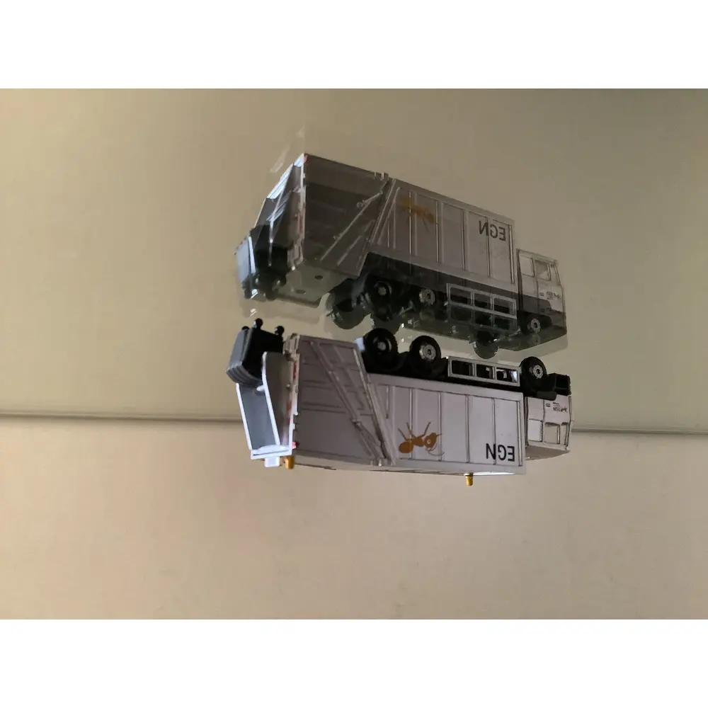 Camion poubelle MAN F90 EGN - HOBBY 66 / LEMKE 4664 - N : 1/160 - 3