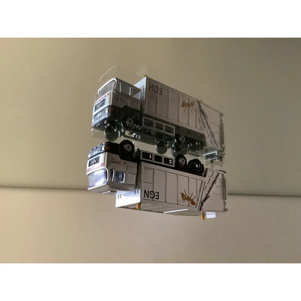 Camion poubelle MAN F90 EGN - HOBBY 66 / LEMKE 4664 - N : 1/160 - 2