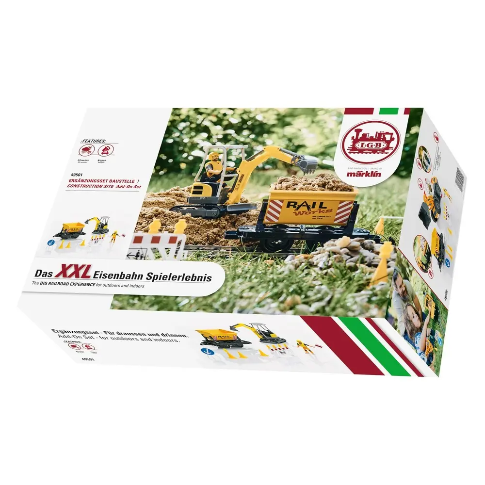 Coffret de Complément "Chantier" - LGB 49501 - G 1/22.5 - 2