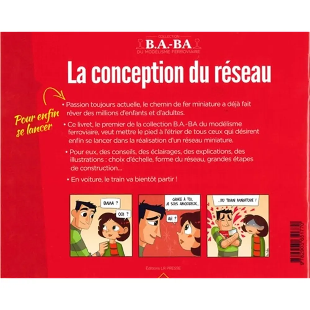 Livre de Modélisme - "LA CONCEPTION DU RESEAU MINIATURE" - LR PRESSE BABA01 - VOL.01 - 28 Pages  - 2