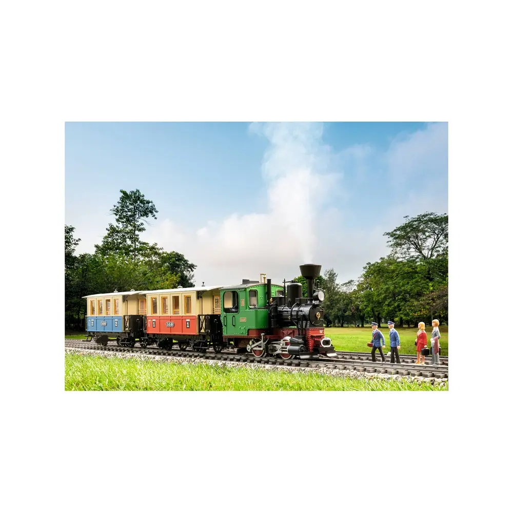 Coffret de Départ pour Train Voyageurs - LGB 70307 - G 1/22.5 - EP I/V - Analogique  - 2R - 4