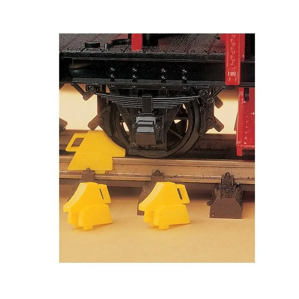 Lot de 12 mâchoires de frein LGB 10250 - G : 1/22.5 - Blocage de roues - 2